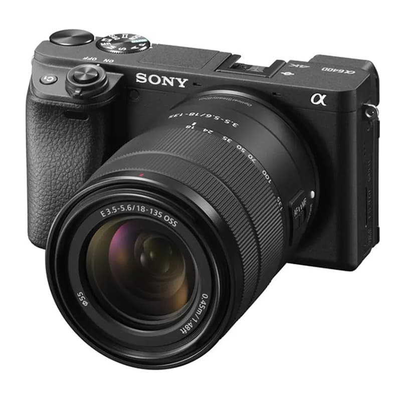 دوربین عکاسی سونی مدل Alpha a6400 Mirrorless Camera kit 18-135mm