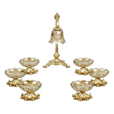 مجموعه هفت سین چشمه نور کد C2954/6-A آنتیک