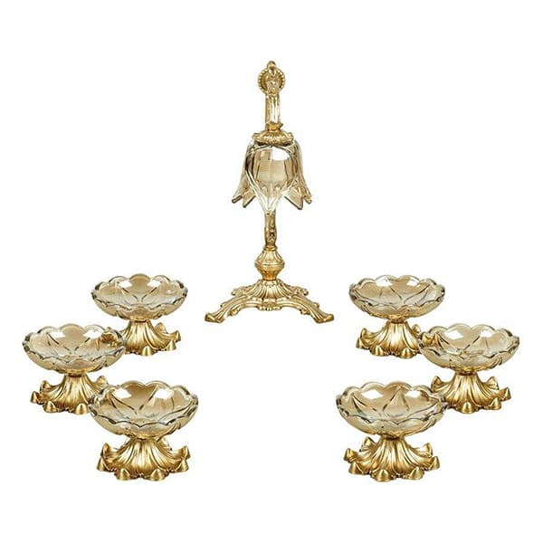 مجموعه هفت سین چشمه نور کد C2954/6-A آنتیک