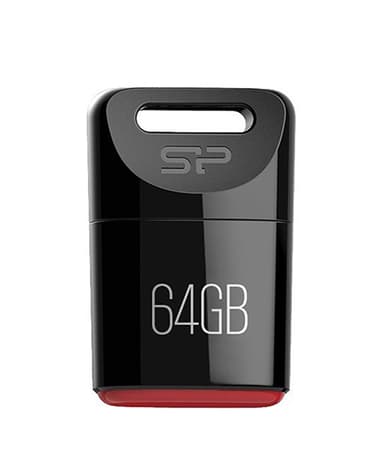 فلش مموری سیلیکون پاور مدل Touch T06 ظرفیت 64 گیگابایت