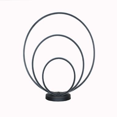 آباژور ایستاده مدرن چشمه نور کد L6385/3H-G طلایی (مهتابی)