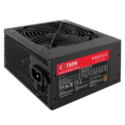 منبع تغذیه کامپیوتر فاطر مدل Fater RM650X 80+ Bronze توان 650 وات