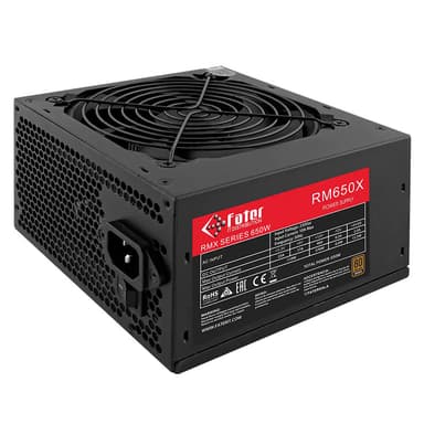 منبع تغذیه کامپیوتر فاطر مدل Fater RM650X 80+ Bronze توان 650 وات