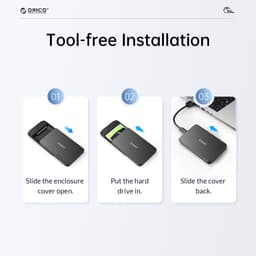 قاب هارددیسک اکسترنال 2.5 اینچی USB3.0 اوریکو مدل 2588U3-V1