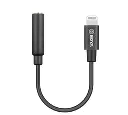 کابل تبدیل مادگی TRS به Lightning بویا مدل BY-K8