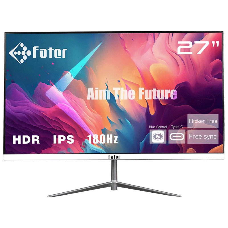 مانیتور مخصوص بازی فاطر مدل F27-180W1 سایز 27 اینچ
