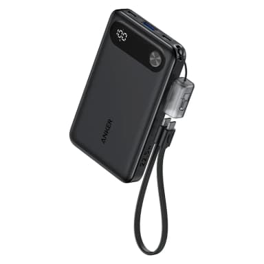پاوربانک انکر مدل A1257 ظرفیت 10000 میلی‌آمپر ساعت به همراه کابل USB-C
