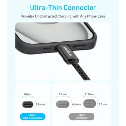 کابل تبدیل USB-C انکر مدل Anker Zolo A8060 طول 1.8 متر