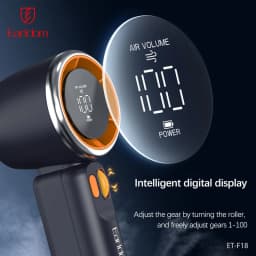 پنکه شارژی ارلدام مدل TURBO FAN F18