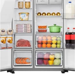 یخچال فریزر ساید بای ساید 34 فوت هایسنس مدل SBS-650