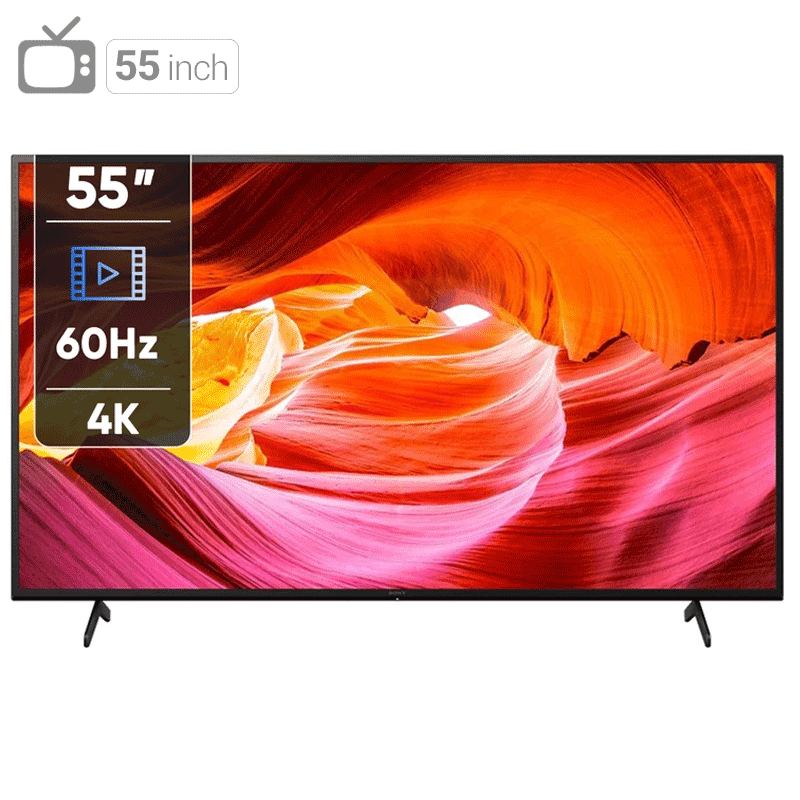 تلویزیون ال ای دی هوشمند سونی مدل 55X75K سایز 55 اینچ