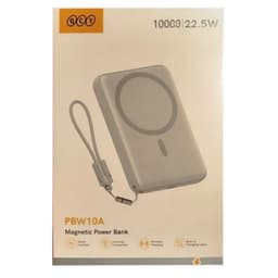 پاوربانک کیو سی وای مدل PBW10A Magnetic ظرفیت 10000 میلی‌آمپر ساعت