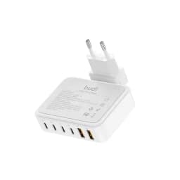 شارژر دیواری 60 وات بودی مدل AC318EW به همراه کابل 1.5 متری
