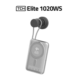 پاوربانک بی‌سیم تی سی اچ مدل Elite 1020WS ظرفیت 10000 میلی‌آمپرساعت