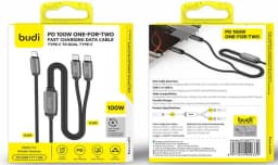 کابل شارژ USB-C به USB-C بودی مدل DC266TTT12B