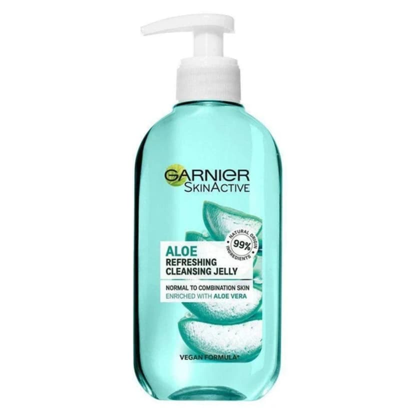 ژل شستشوی صورت گارنیر مدل Aloevera Refreshing حجم 200 میلی‌لیتر