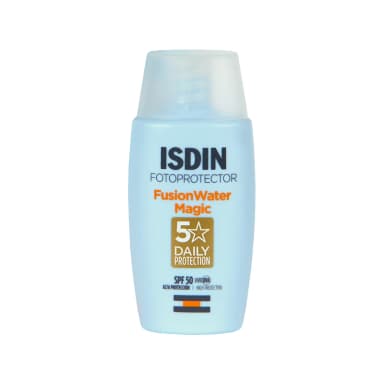 فلوئید ضدآفتاب ایزدین مدل Fusion Water Magic SPF50 حجم 50 میلی‌لیتر