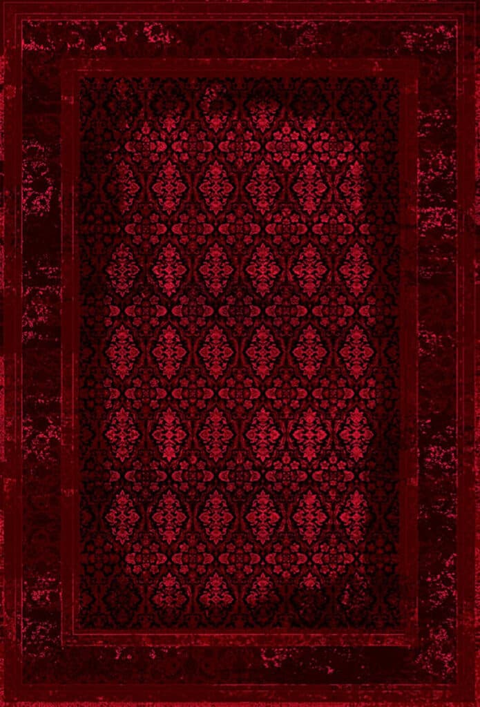 فرش ماشینی هانوکس طرح ستین کد L158