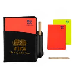 کارت داوری فوتبال طرح FIFA