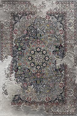 فرش ماشینی کلاسیک هانوکس طرح کلاله کد HAC.190.1