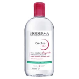 میسلار واتر بایودرما مدل Crealine H2O حجم 500 میلی‌لیتر