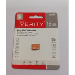 کارت حافظه microSDHC وریتی مدل Ultra کلاس 10 استاندارد UHS-I U1 سرعت 95MBps ظرفیت 16 گیگابایت