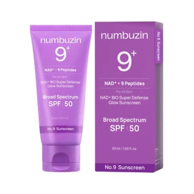 کرم ضدآفتاب نامبوزین مدل No.9 SPF 50 حجم 50 میلی‌لیتر