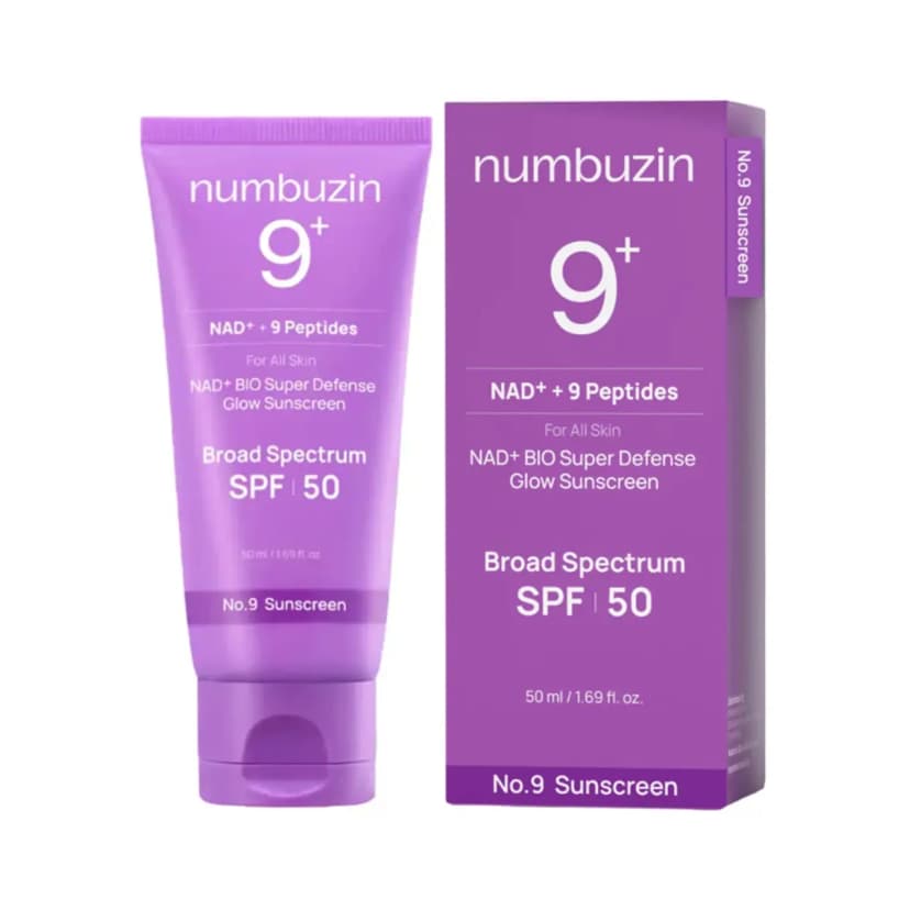 کرم ضدآفتاب نامبوزین مدل No.9 SPF 50 حجم 50 میلی‌لیتر