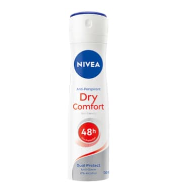 اسپری ضد تعریق زنانه نیوآ مدل Dry Comfort  حجم 150 میلی‌لیتر