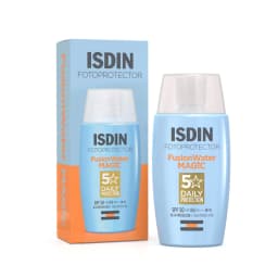 فلوئید ضدآفتاب ایزدین مدل Fusion Water Magic SPF50 حجم 50 میلی‌لیتر