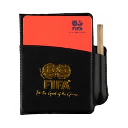 کارت داوری فوتبال طرح FIFA