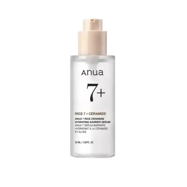 سرم آبرسان آنوا مدل Rice 7 + Ceramide حجم 50 میلی‌لیتر