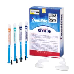 کیت بلیچینگ سفید کننده دندان خانگی دنتیلایت مدل Smile مجموعه 5 عددی