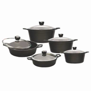 سرویس قابلمه 10 پارچه زرساب مدل جولیانا کد JL-8100