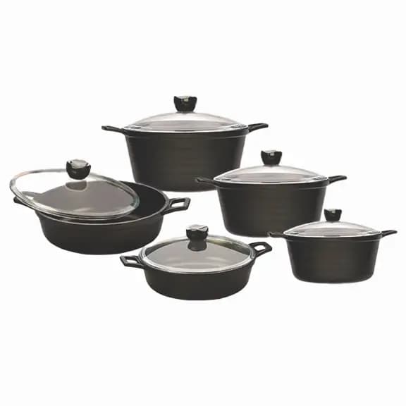 سرویس قابلمه 10 پارچه زرساب مدل جولیانا کد JL-8100