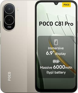 گوشی موبایل شیائومی مدل Poco C81 Pro - دو سیم‌کارت