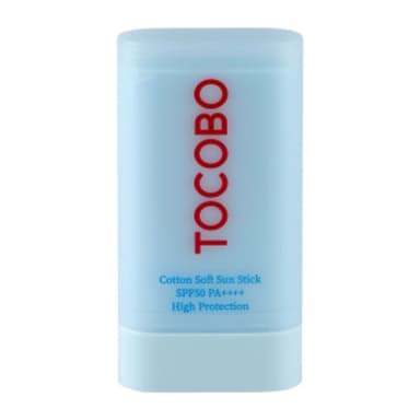 کرم ضدآفتاب بدون رنگ توکوبو SPF50 مدل Cotton Soft حجم 19 گرم