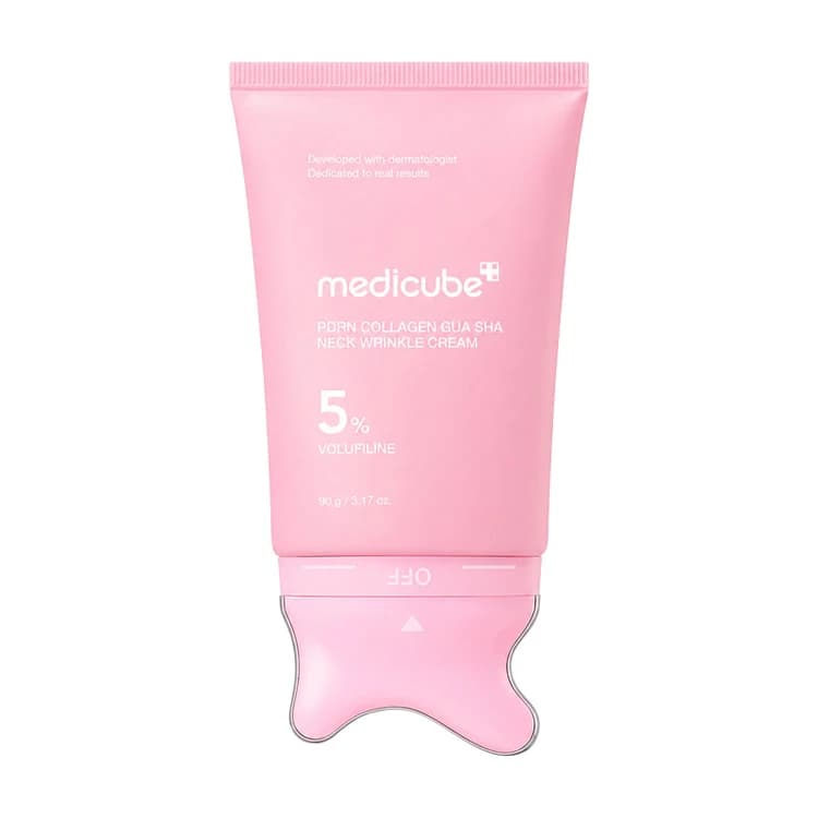 کرم ضد چروک مدی کیوب مدل PDRN Collagen Gua Sha