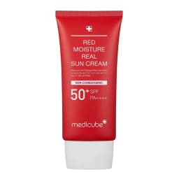 کرم ضد آفتاب مدی کیوب مدل Red Moisture Real SPF 50
