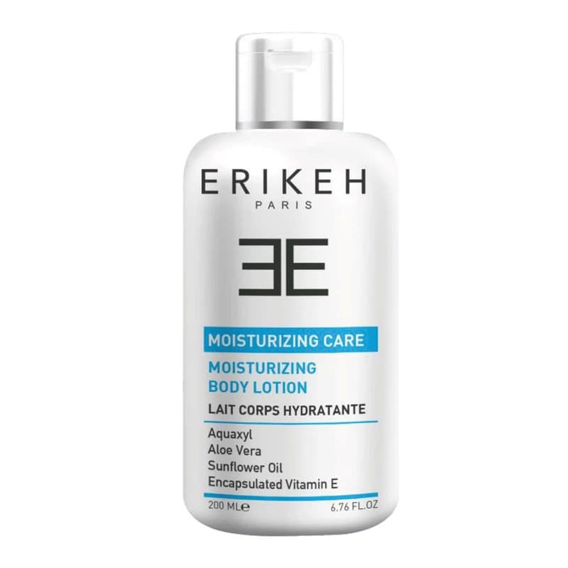 لوسیون مرطوب کننده بدن اریکه مدل Moisturizing Care حجم 200 میلی‌لیتر