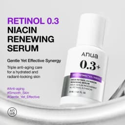 سرم بازسازی و ضدچروک آنوا مدل RETINOL 0.3 + NIACIN حجم 30 میلی‌لیتر