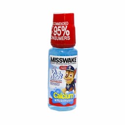 دهانشویه کودکان میسویک مدل Calcium And Milk میسویک 200 میلی لیتر
