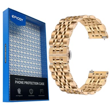 بند ساعت هوشمند مدل اپیکوی StainLess-20mm مناسب برای ساعت هوشمند سامسونگ Galaxy Watch 4/5/6/ َActive1/2