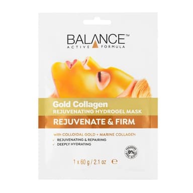 ماسک صورت بالانس مدل gold collagen