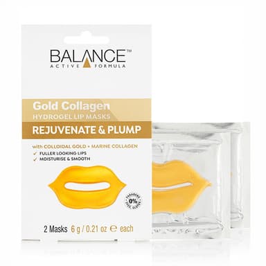 ماسک لب طلای بالانس مدل gold collagen