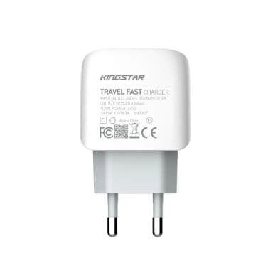 شارژر دیواری 17 وات کینگ استار مدل KW163A