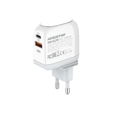 شارژر دیواری 30 وات کینگ استار مدل KW215PD