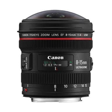 لنز دوربین کانن مدل EF 8-15MM F/4 L USM