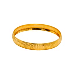 النگو طلا 18 عیار زنانه طلانیوم طرح 2 کد T-02