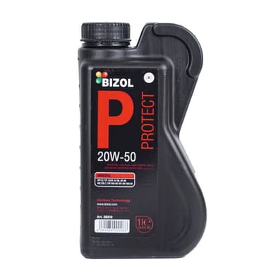 روغن موتورسیکلت بیزول مدل 20W50-SL-MB حجم 1 لیتر
